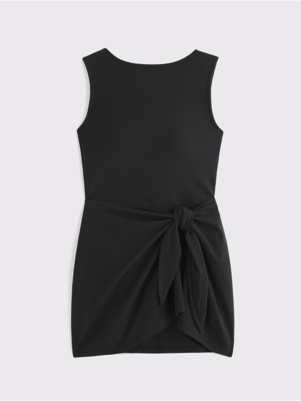 NWOT Abercrombie & Fitch YPB Tie Game Dress Black Mini Dress